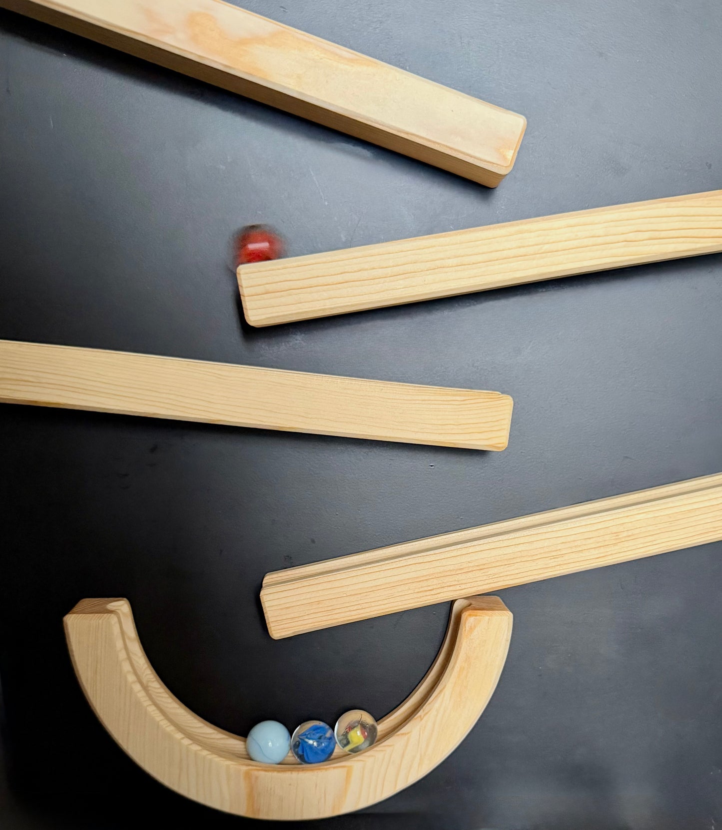 Magnetic Marble Tracks