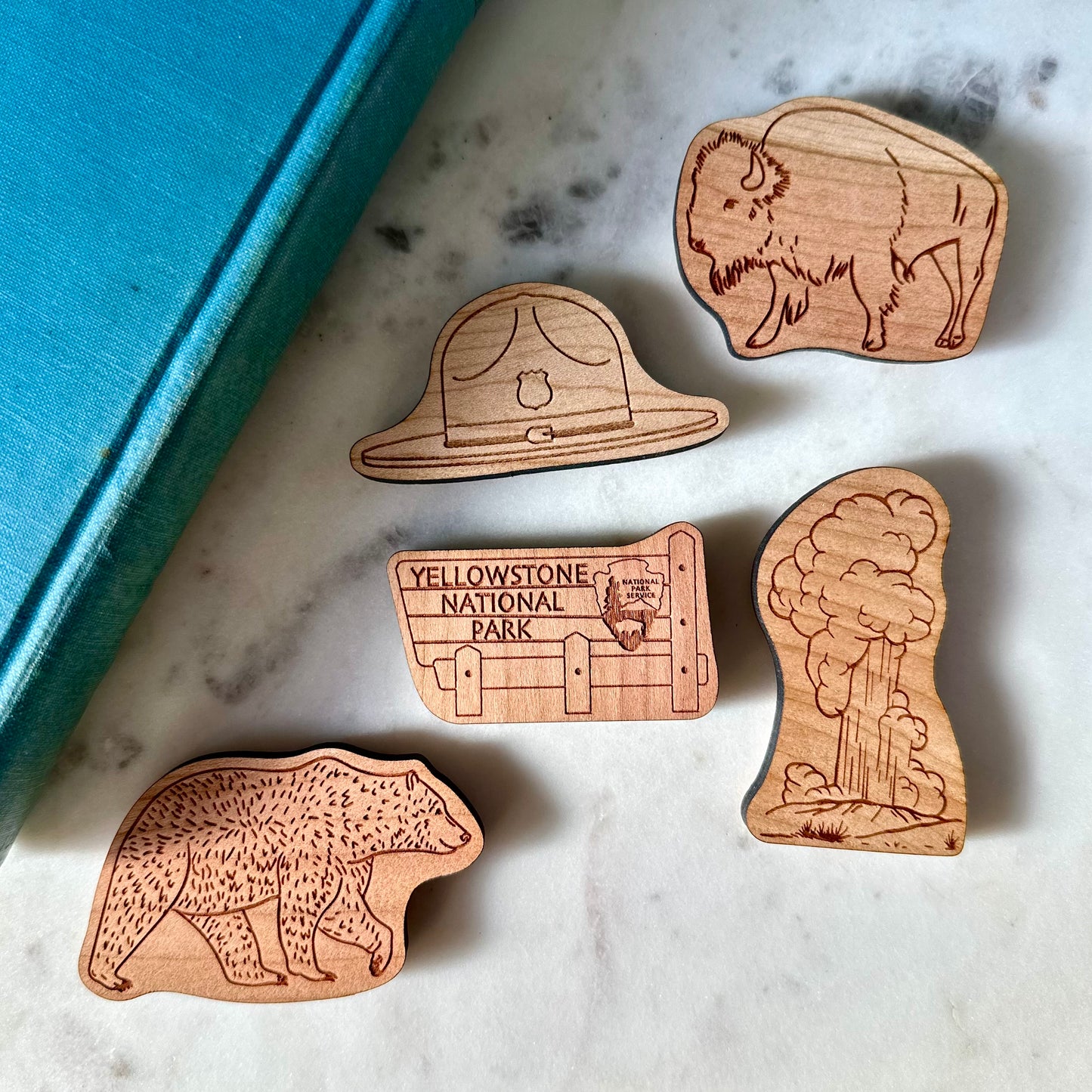 Yellowstone Mini Magnet Set (5)